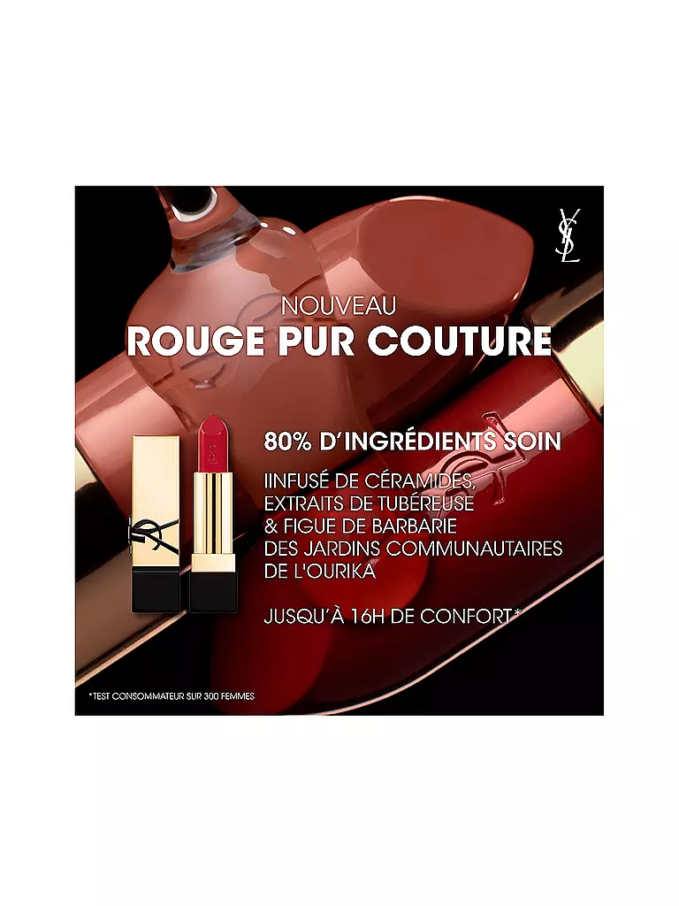 YVES SAINT LAURENT | Labial - Recambio Rouge Pur Couture (RM) | Rojo oscuro