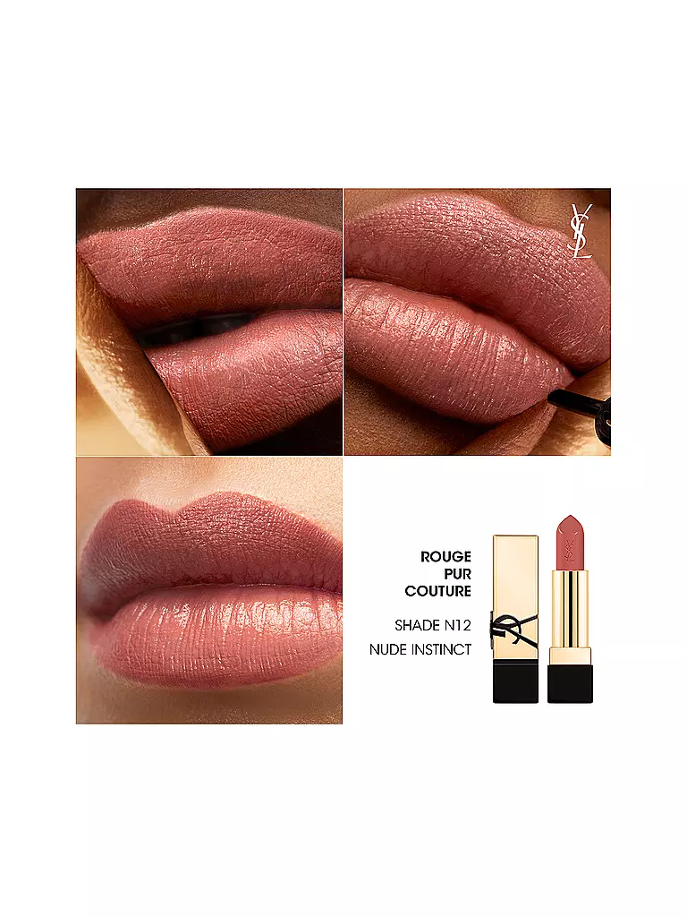 YVES SAINT LAURENT | Labial - Rouge Pur Couture (N12) | Coral