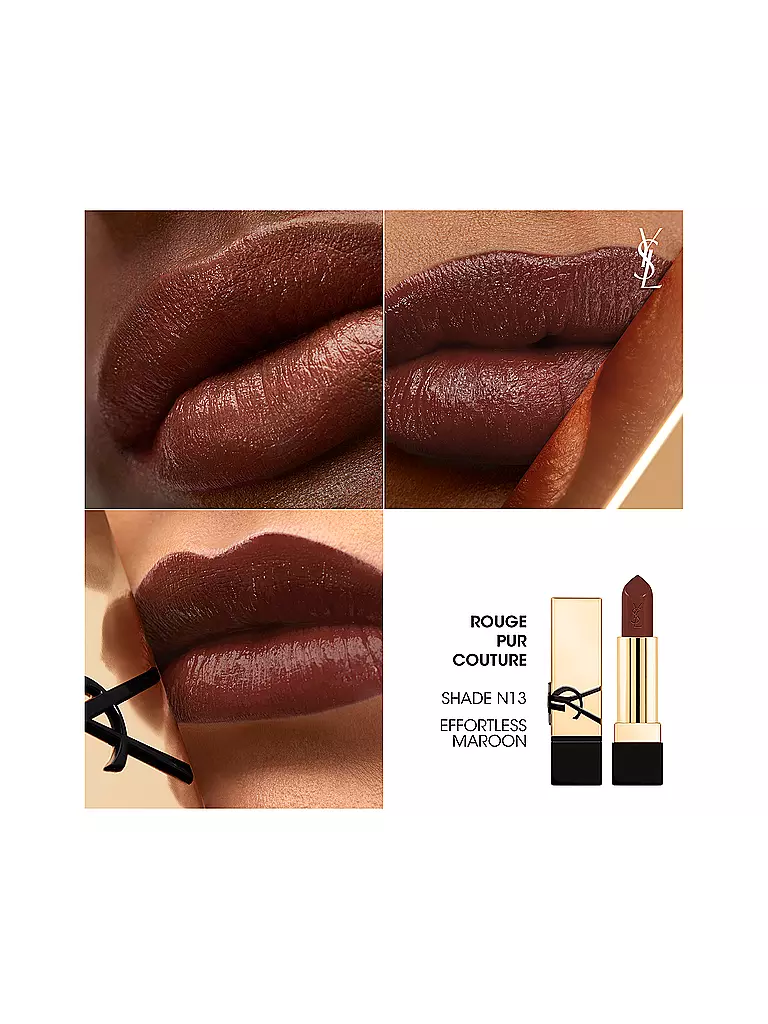 YVES SAINT LAURENT | Labial - Rouge Pur Couture (N13) | Marrón