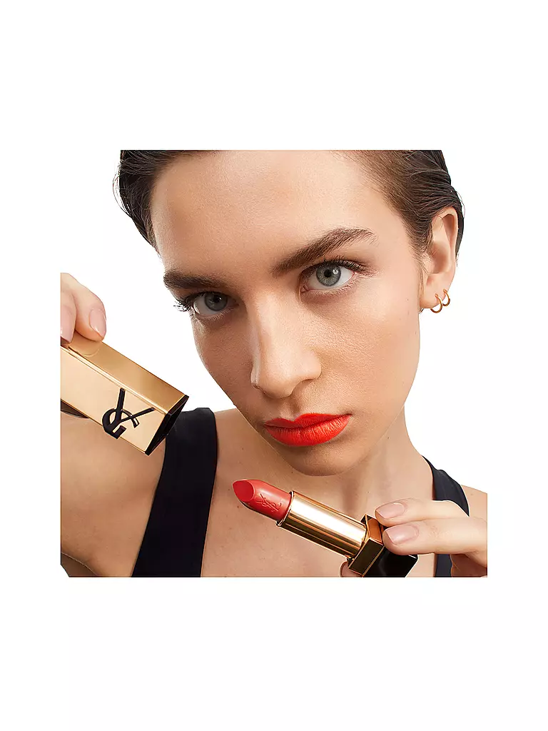 YVES SAINT LAURENT | Labial - Rouge Pur Couture (O13) | Naranja