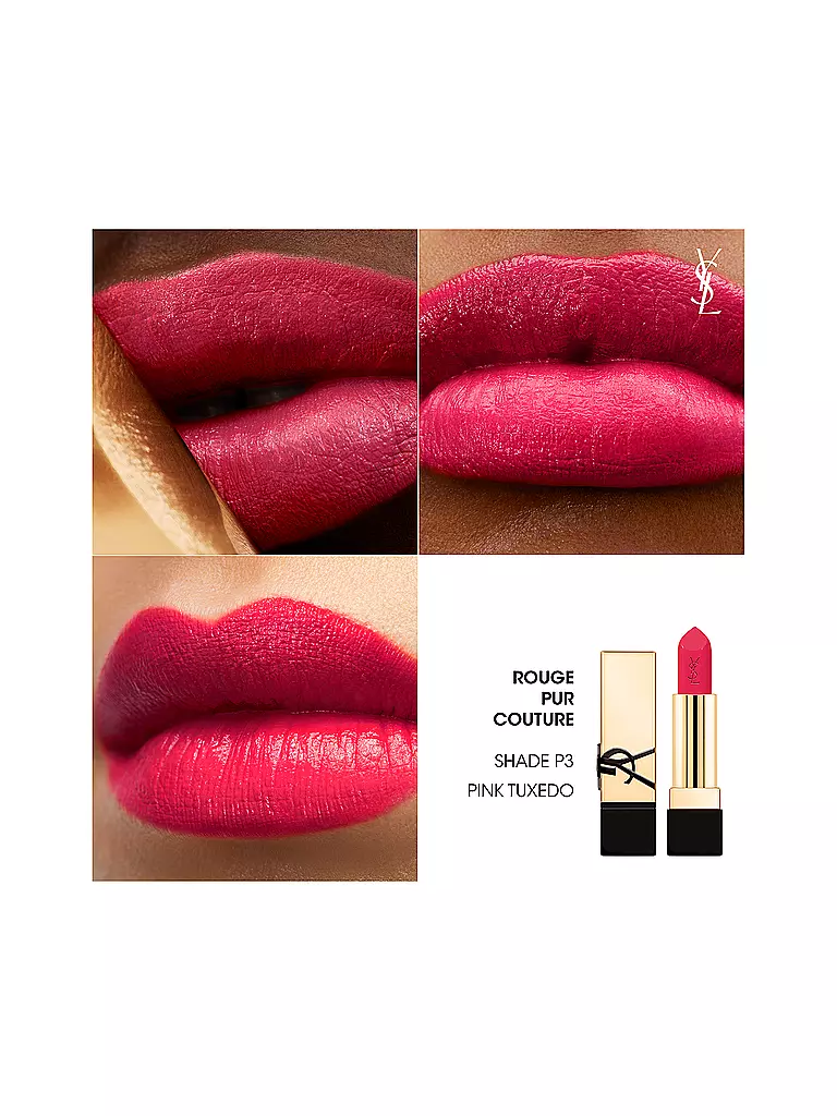 YVES SAINT LAURENT | Labial - Rouge Pur Couture (P3) | Coral
