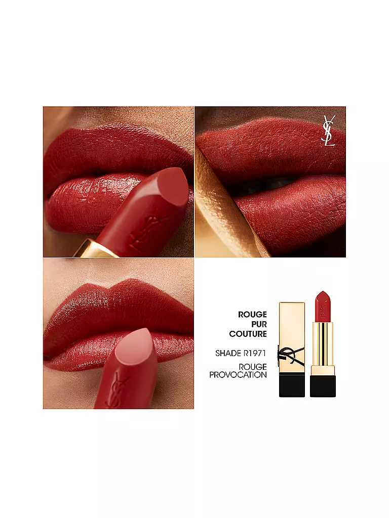 YVES SAINT LAURENT | Labial - Rouge Pur Couture (R1971) | Rojo oscuro