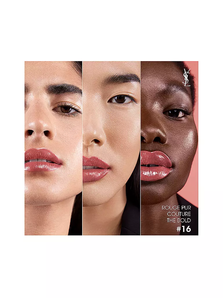 YVES SAINT LAURENT | Labial - Rouge Pur Couture The Bold Nude (16 Rosewood) | Rosa