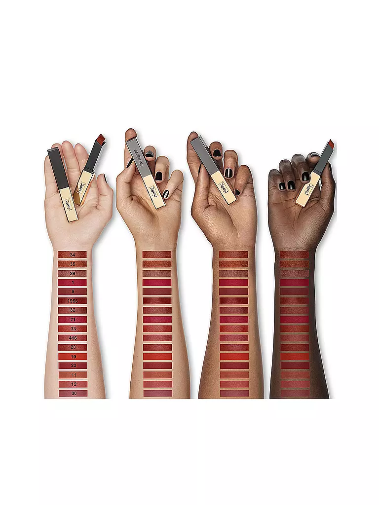 YVES SAINT LAURENT | Labial - Rouge Pur Couture The Slim (36 Pulsating Rosewood) | Marrón