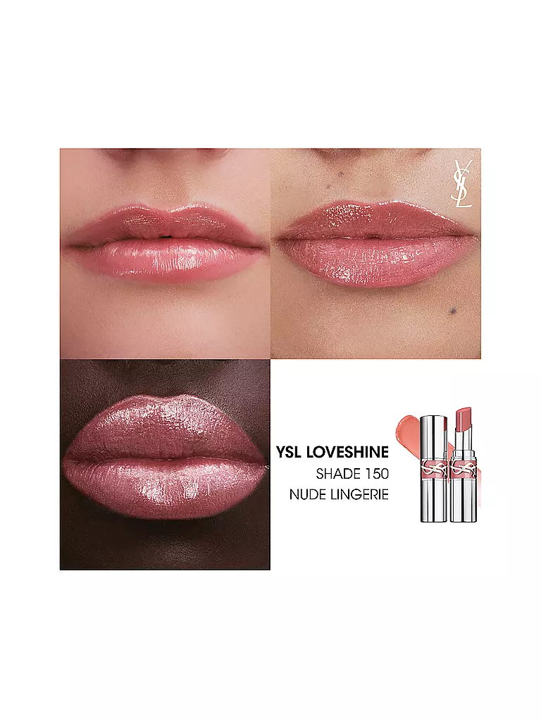 YVES SAINT LAURENT | Labial Loveshine (150 Nude Lingerie) | Rosa