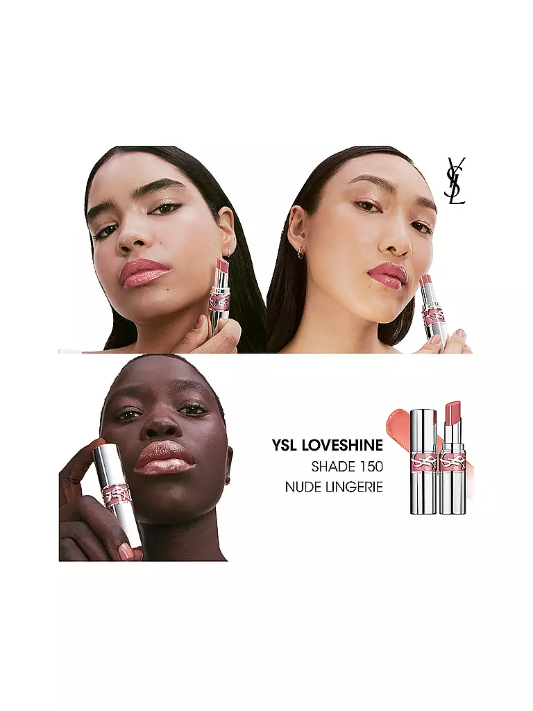 YVES SAINT LAURENT | Labial Loveshine (150 Nude Lingerie) | Rosa