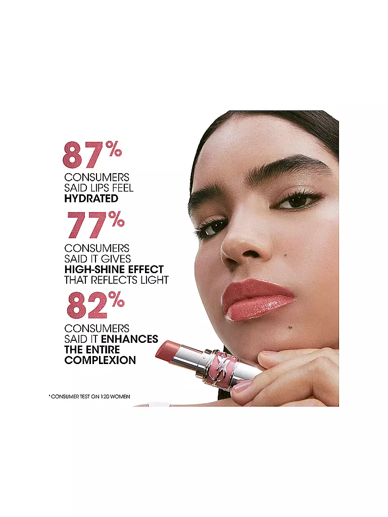 YVES SAINT LAURENT | Labial Loveshine (214 Wet Guava) | Coral