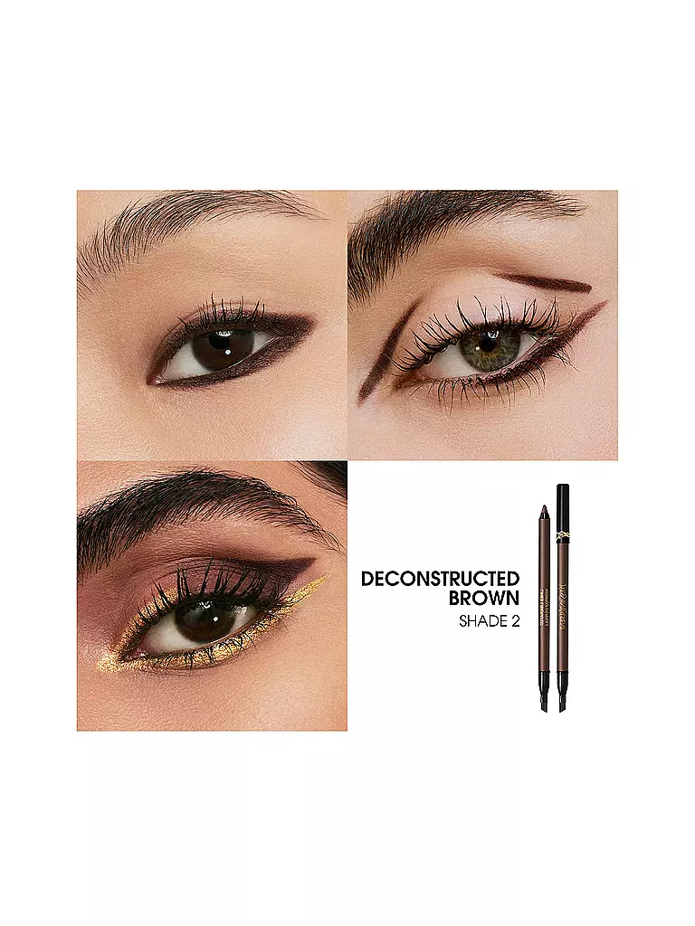 YVES SAINT LAURENT | Lines Liberated Eyeliner Pencil 02 | Marrón