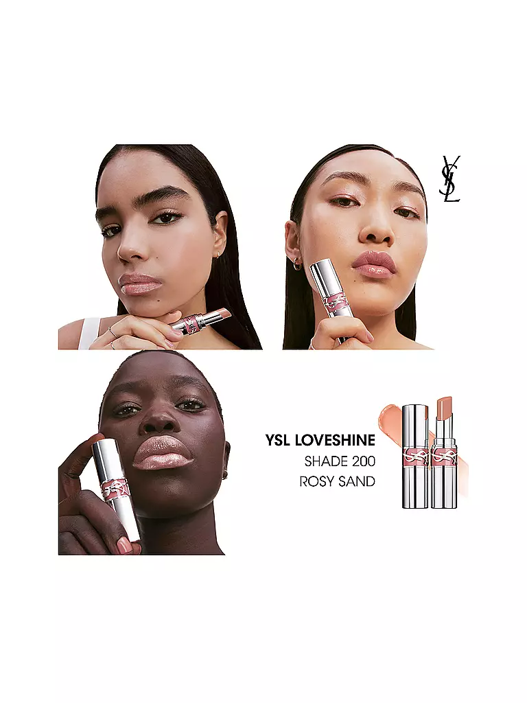 YVES SAINT LAURENT | Loveshine Barra de Labios (200 Rosy Sand) | Beige