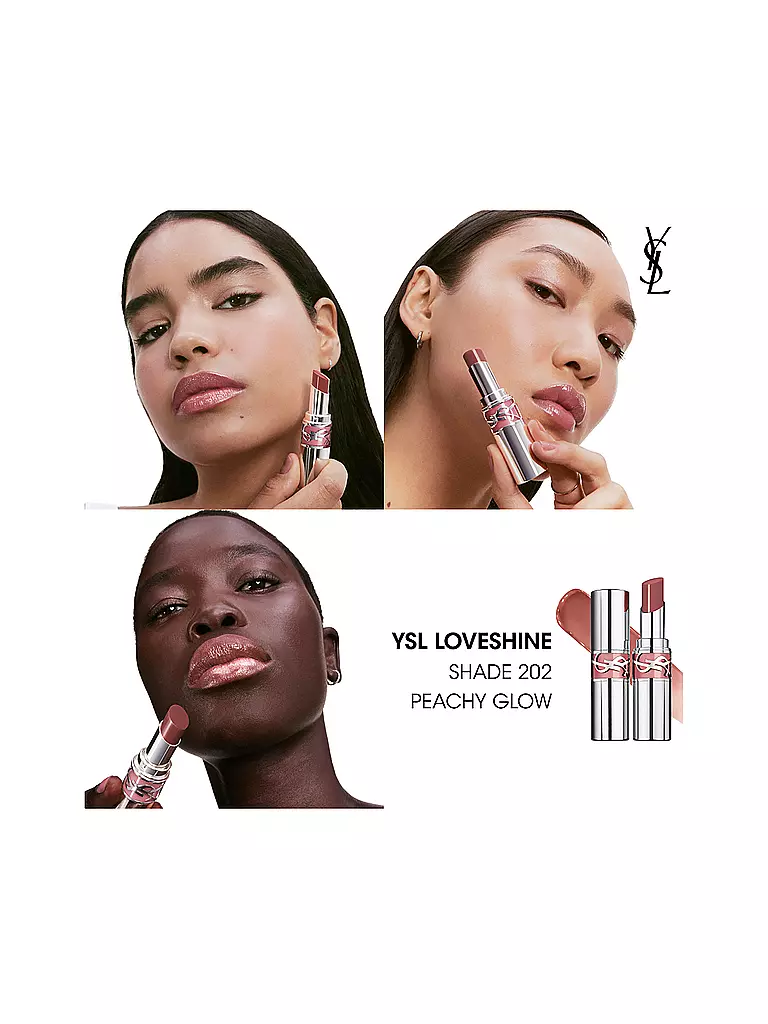 YVES SAINT LAURENT | Loveshine Barra de Labios (202 Rose Nu) | Rosa