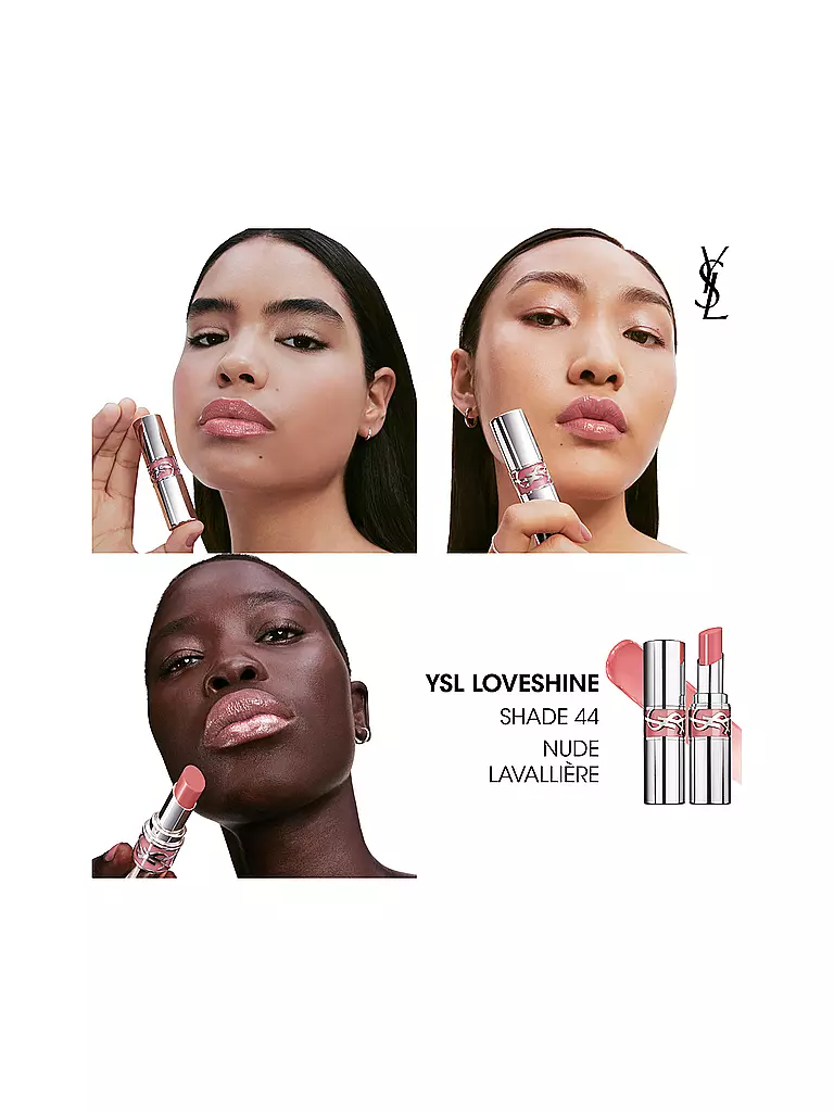 YVES SAINT LAURENT | Loveshine Barra de Labios (44 Nude Lavaliere) | Rosa