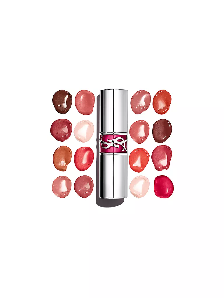 YVES SAINT LAURENT | Loveshine Candy Glaze Barra de Labios con Brillo (16 Watermelon High) | Fucsia