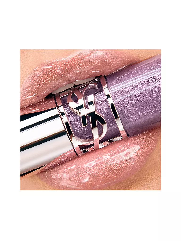 YVES SAINT LAURENT | Loveshine Plumping Lip Oil Gloss (1 Thunder Stealer) | Lila