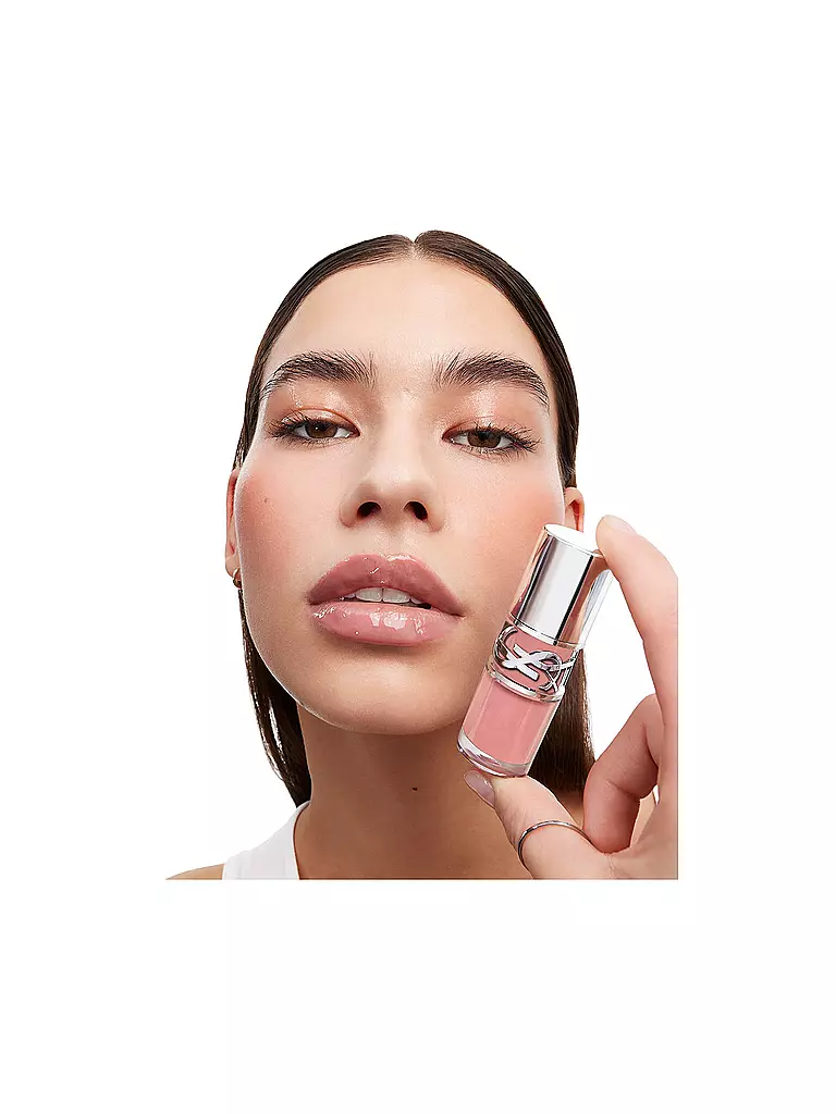 YVES SAINT LAURENT | Loveshine Plumping Lip Oil Gloss (2 Lucky Moonstone) | Rosa