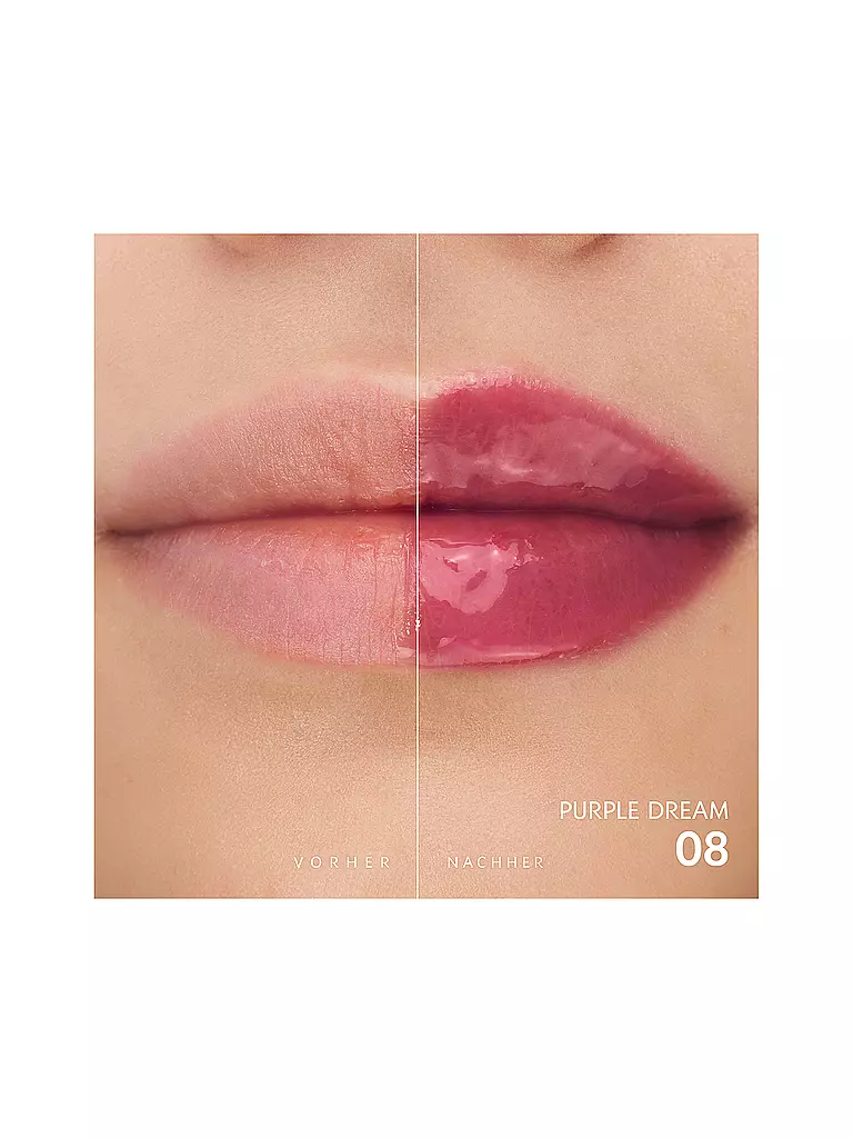 YVES SAINT LAURENT | Loveshine Plumping Lip Oil Gloss (8 Purple Dream) | Rojo oscuro