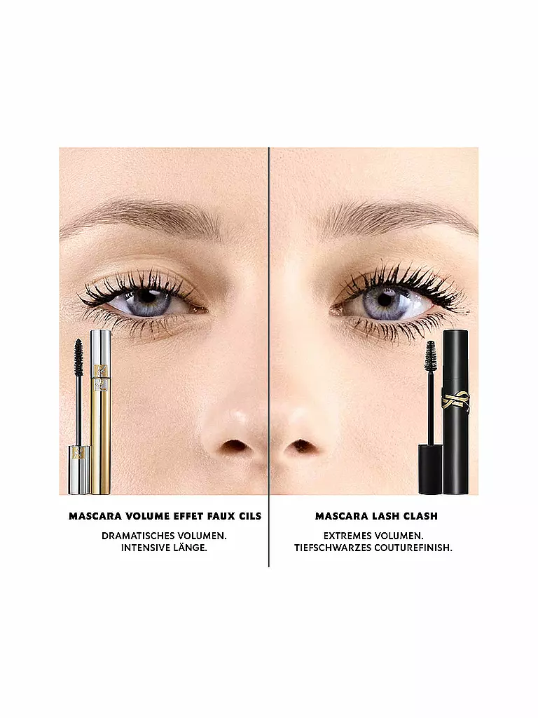 YVES SAINT LAURENT | Máscara Yolume Effet Faux (01 Black) | 