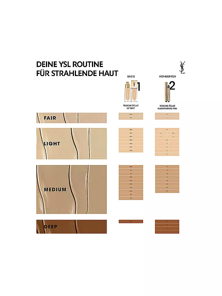 YVES SAINT LAURENT | Touche Éclat Concealer (2,5 Luminous Vanilla) | beige