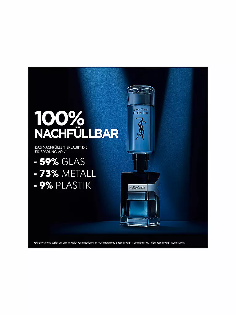 YVES SAINT LAURENT | Y Eau de Parfum 150ml Recambio | 