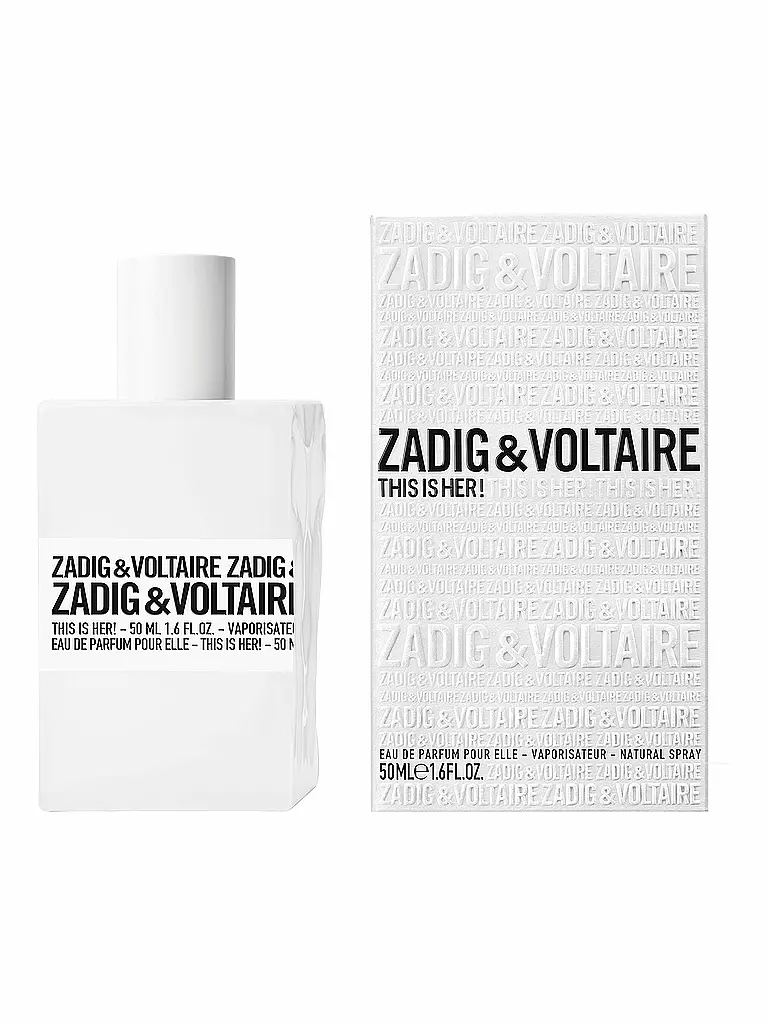 ZADIG & VOLTAIRE | This is Her! Eau de Parfum Vaporizador 50ml | Sin color
