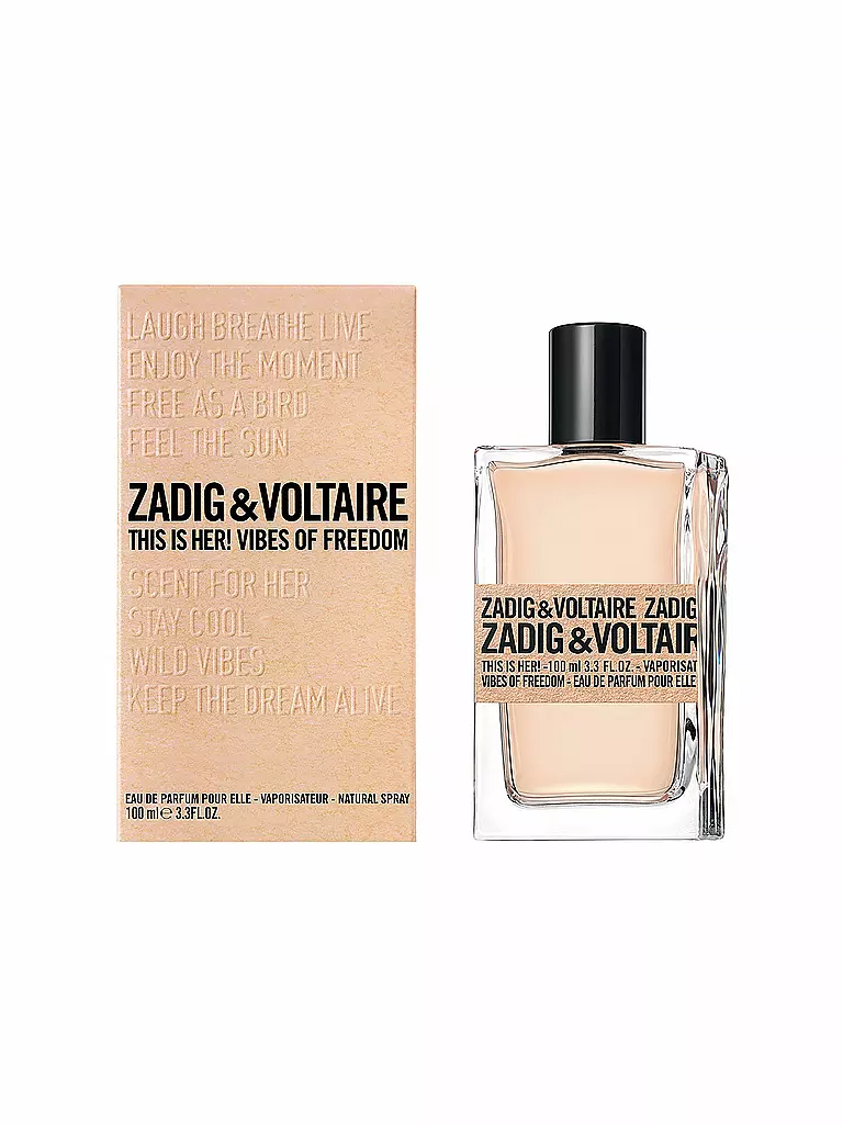 ZADIG & VOLTAIRE | This is Vibes of Freedom pour elle Eau de Parfum 100ml | Sin color