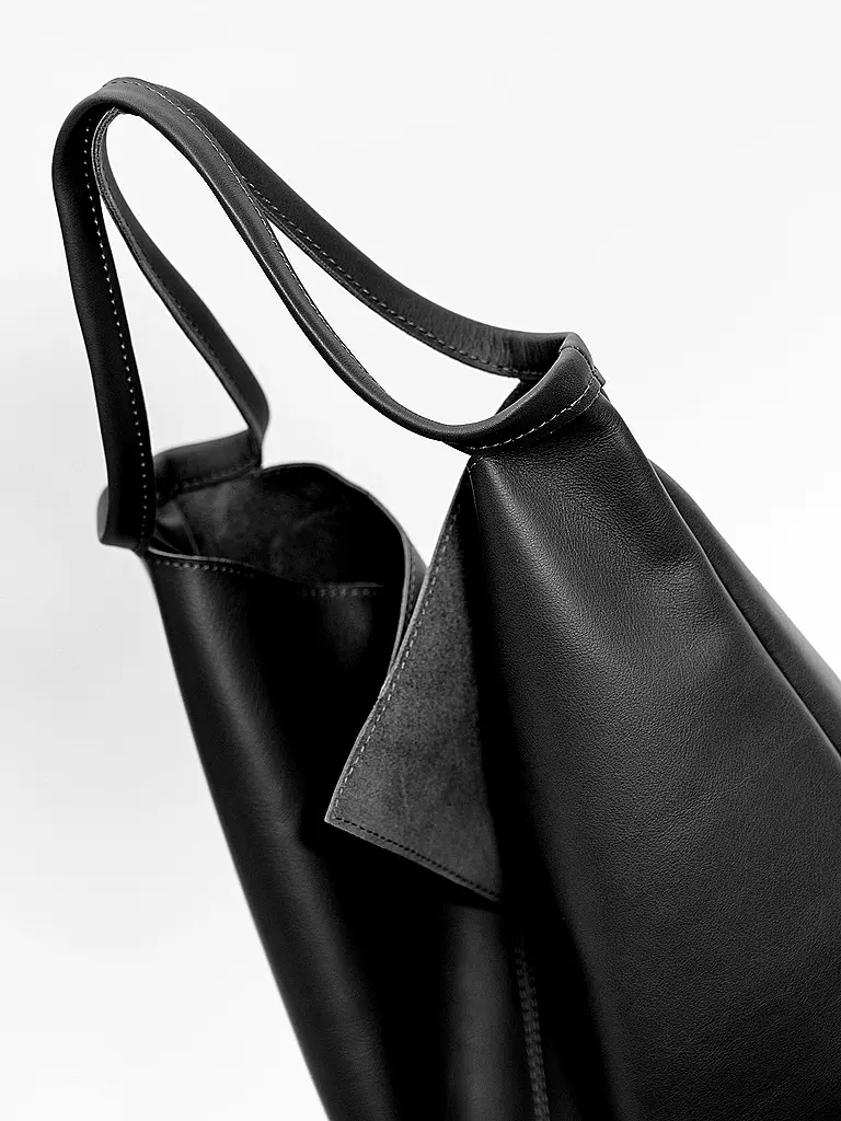 ZAMT | Ledertasche - Shopper Rin 2.0 | Negro