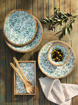 ZASSENHAUS | Bol 30cm OLIVE MANGO Amar/Verde
