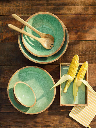 ZASSENHAUS | Bol 30cm BrUSH GREEN Verde