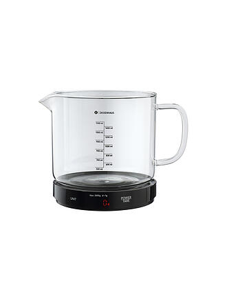 ZASSENHAUS | Báscula de cocina digital BAKE negra