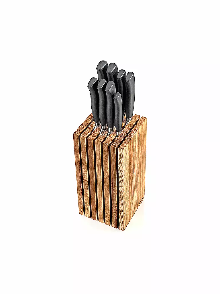 ZASSENHAUS | Bloque de cuchillos 13x26cm Roble | 