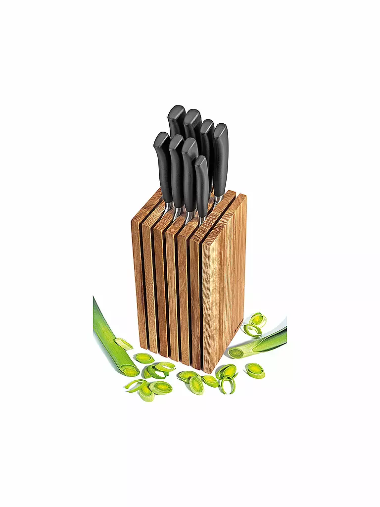 ZASSENHAUS | Bloque de cuchillos 13x26cm Roble | 