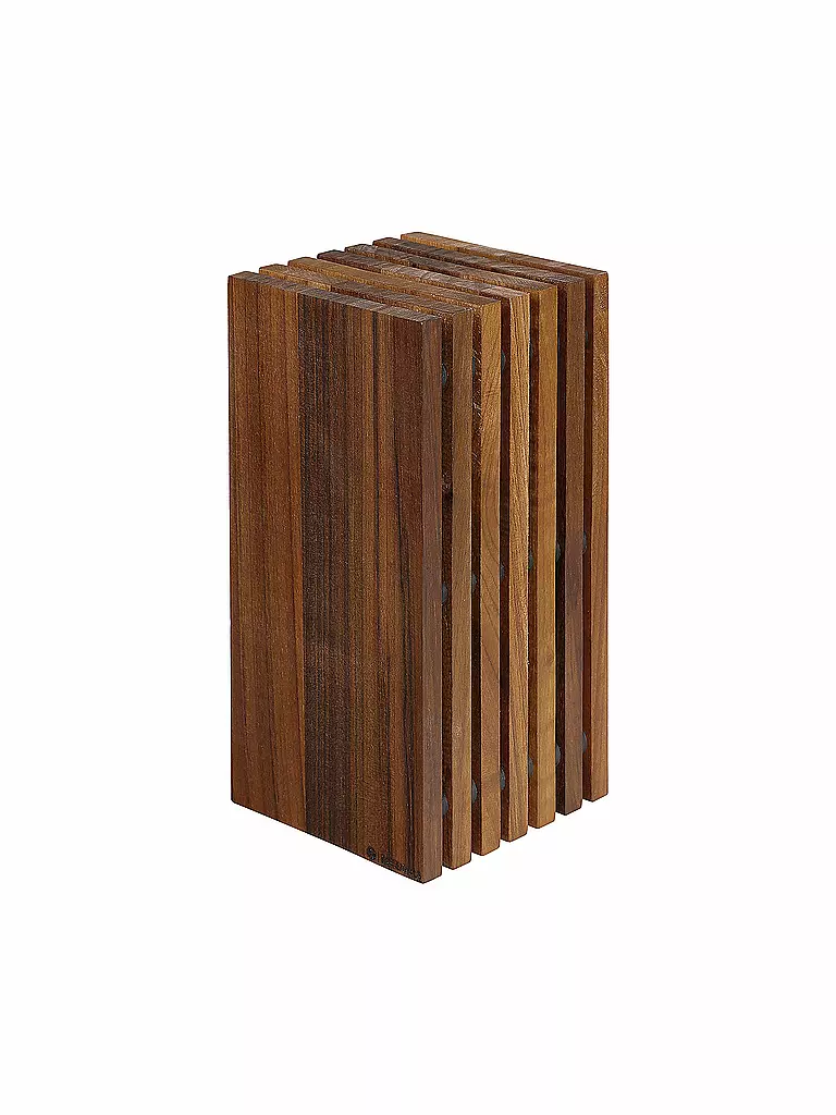 ZASSENHAUS | Bloque para cuchillos 13x26cm nogal | Marrón