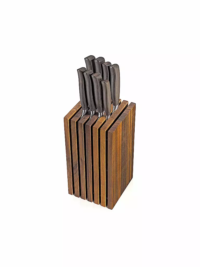 ZASSENHAUS | Bloque para cuchillos 13x26cm nogal | 