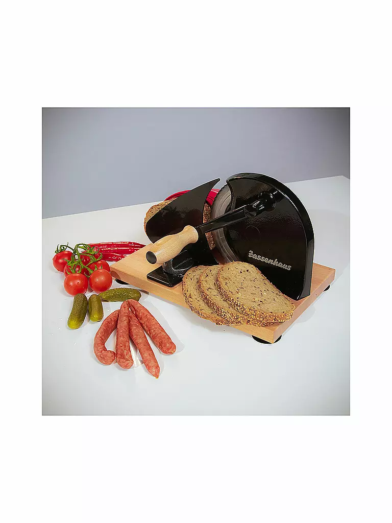 ZASSENHAUS | Cortadora de pan Classic Negro | 