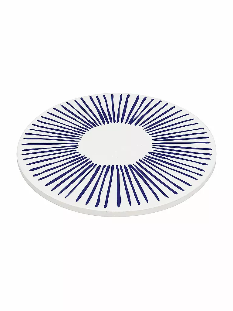 ZASSENHAUS | Posavasos NORDIC 20cm Lines / Azul-Blanco | Azul