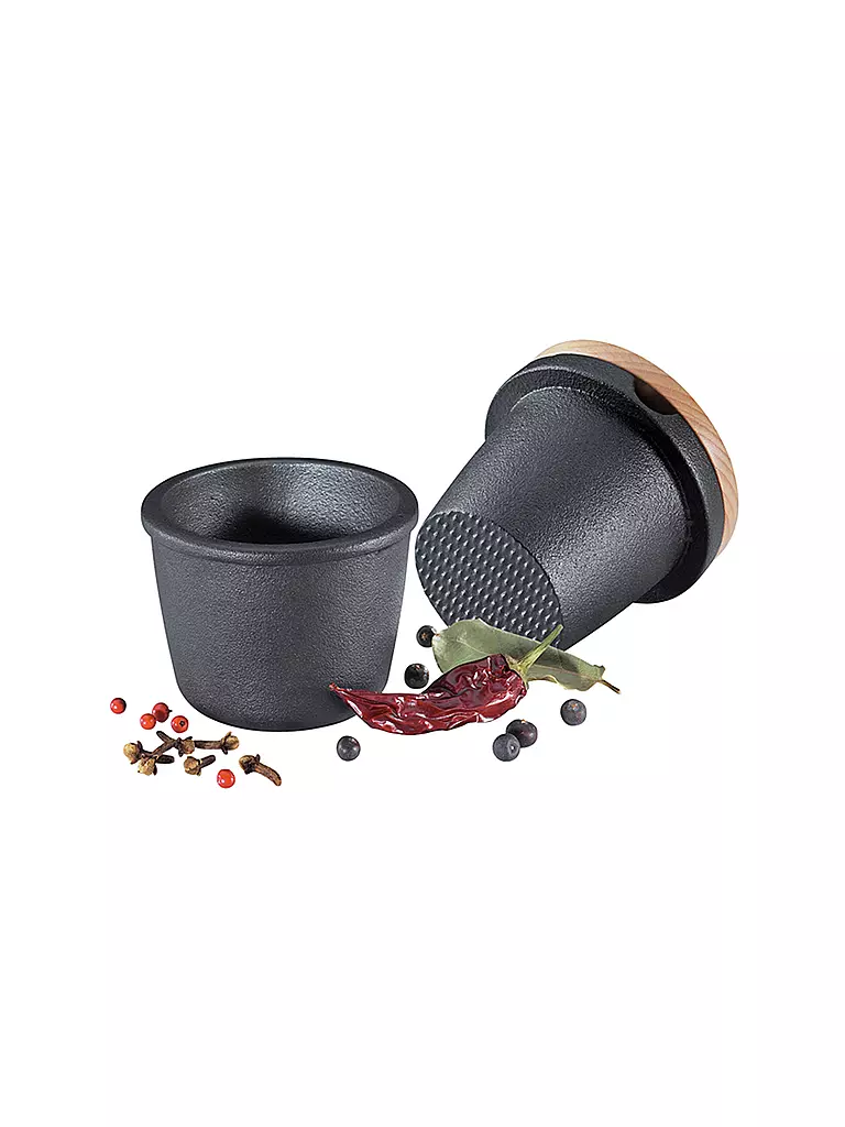 ZASSENHAUS | Rallador de especias de hierro fundido | Negro
