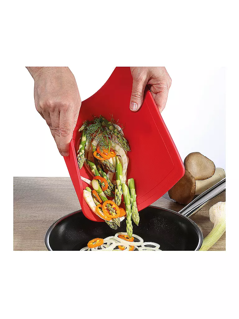 ZASSENHAUS | Schneidematte EASYCUT PLUS 32x20cm Rojo | Rojo