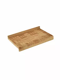 ZASSENHAUS | Tabla de cortar de madera de caucho 60x40cm | Beige