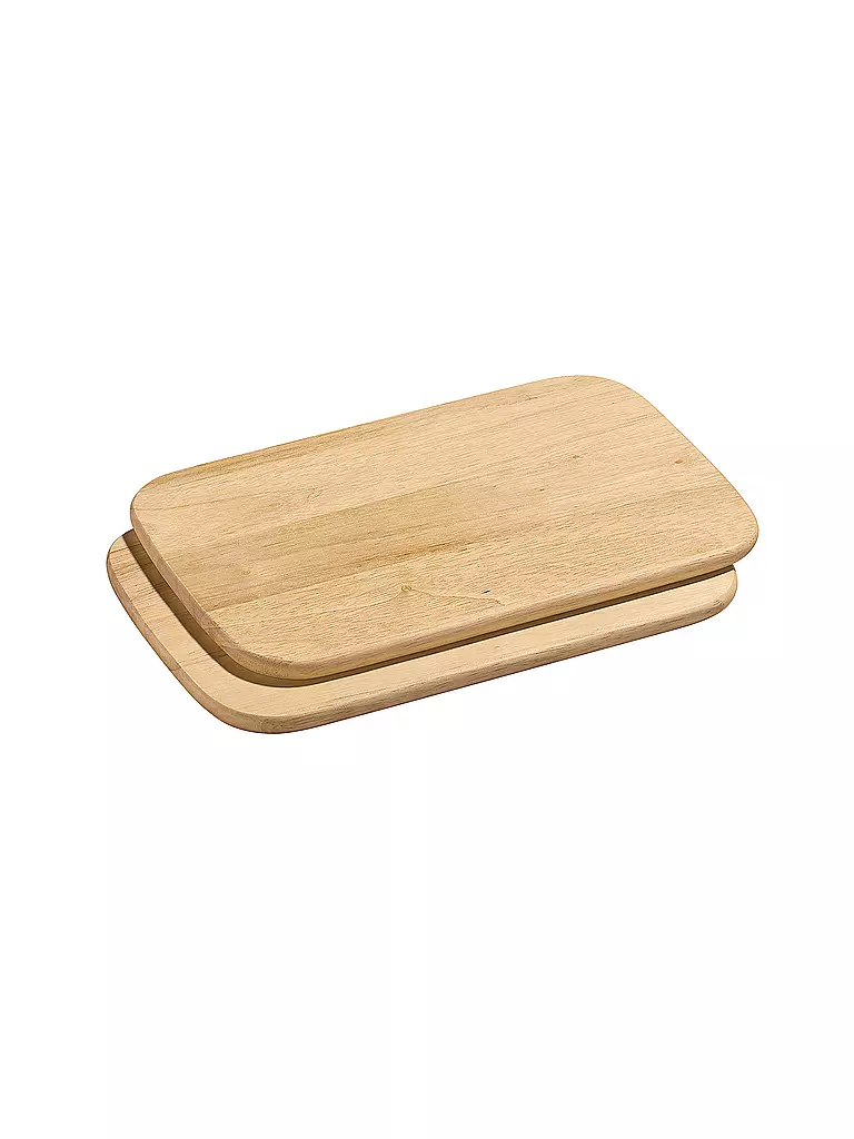 ZASSENHAUS | Tabla de desayuno 26x17cm 2 uds. Natural | beige