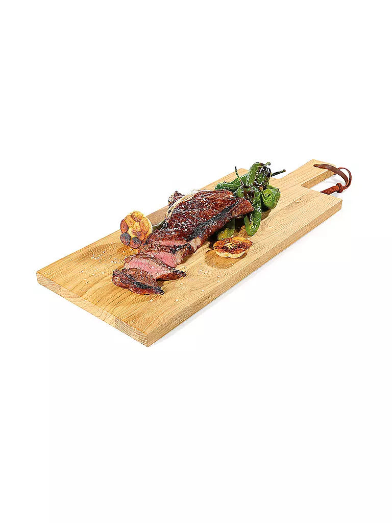 ZASSENHAUS | Tabla de servir 58x20,5cm Roble | Marrón