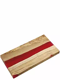 ZASSENHAUS | Tabla de servir Olivo 45x22cm Marrón/Rojo | Marrón