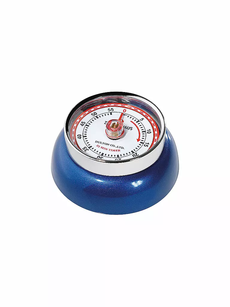 ZASSENHAUS | Temporizador de cocina SPEED 7cm Azul Metálico | blau