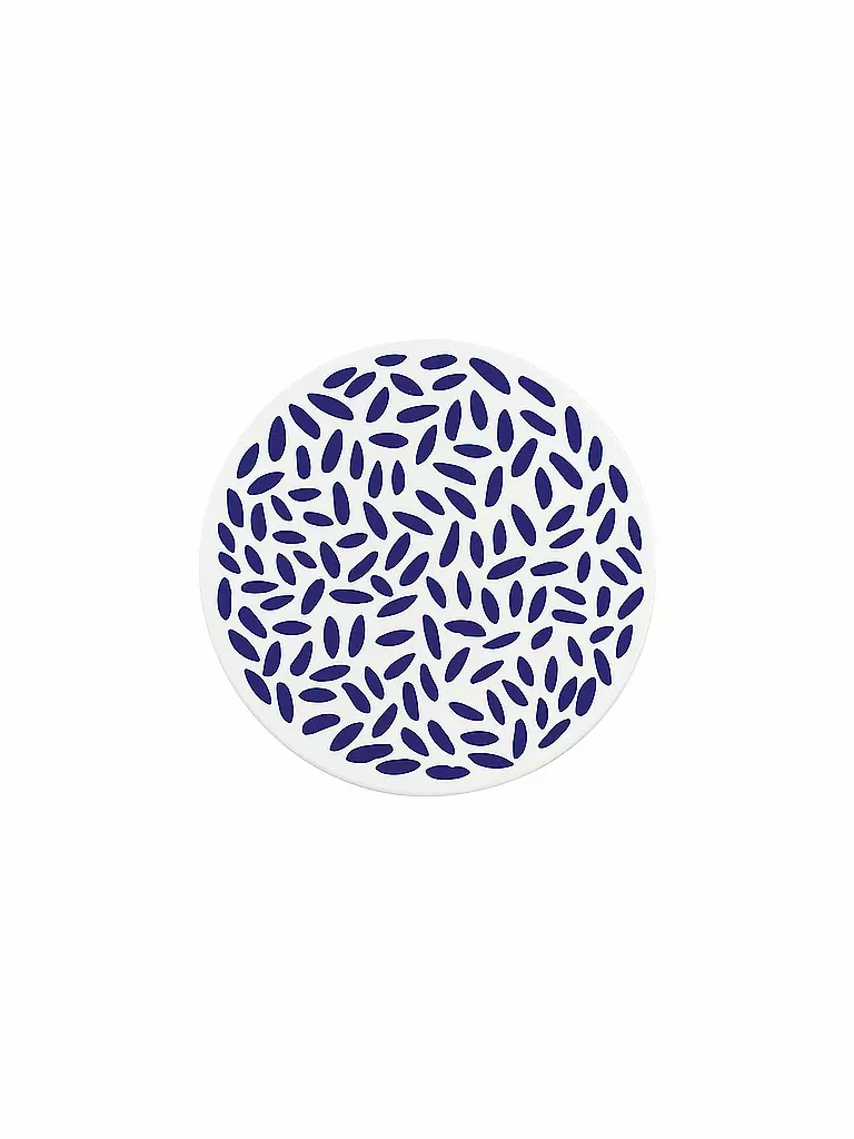ZASSENHAUS | Untersetzer NORDIC 20cm Drops / Blue-White | Azul