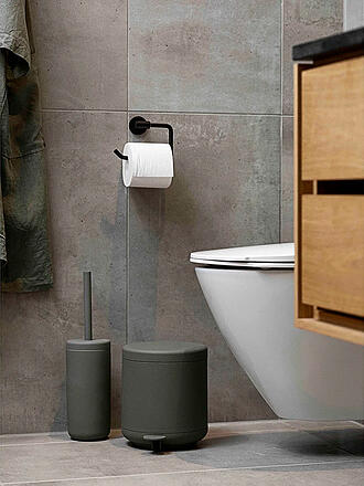 ZONE DENMARK | Cubo de pedal para baño UME 19,5x22cm Verde Oliva