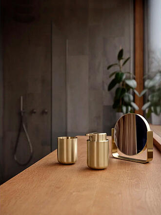 ZONE DENMARK | Vaso para cepillos de dientes UME 8,3 x 10,3cm Latón