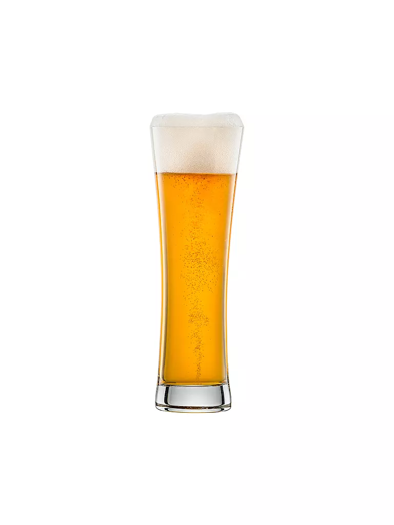 ZWIESEL GLAS | Juego de 4 vasos de cerveza de trigo 0,3 l | Transparente