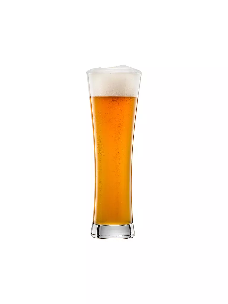 ZWIESEL GLAS | Juego de 4 vasos de cerveza WEIZENBIER 0,5 l | Transparente