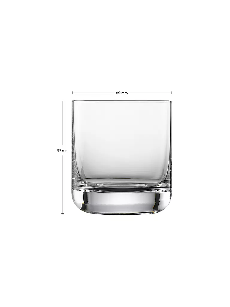 ZWIESEL GLAS | Juego de 6 vasos de whisky SIMPLE 300ml | 