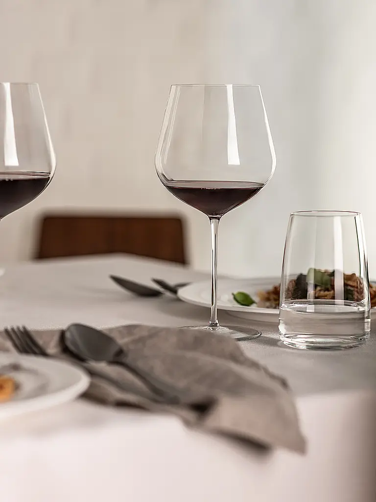 ZWIESEL GLAS | Juego de copas de vino tinto Borgoña 2 piezas VUELO | Transparente