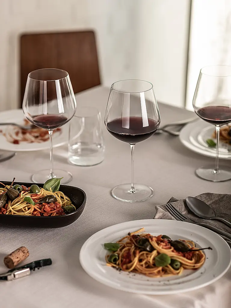 ZWIESEL GLAS | Juego de copas de vino tinto Borgoña 2 piezas VUELO | Transparente