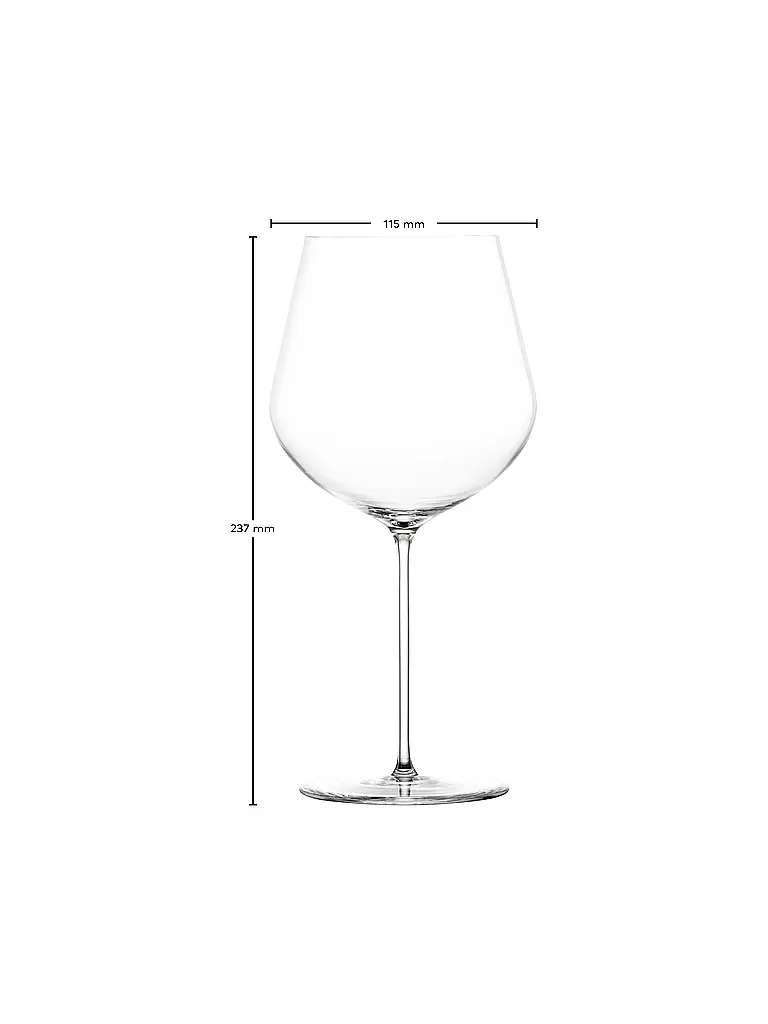 ZWIESEL GLAS | Juego de copas de vino tinto Borgoña 2 piezas VUELO | 